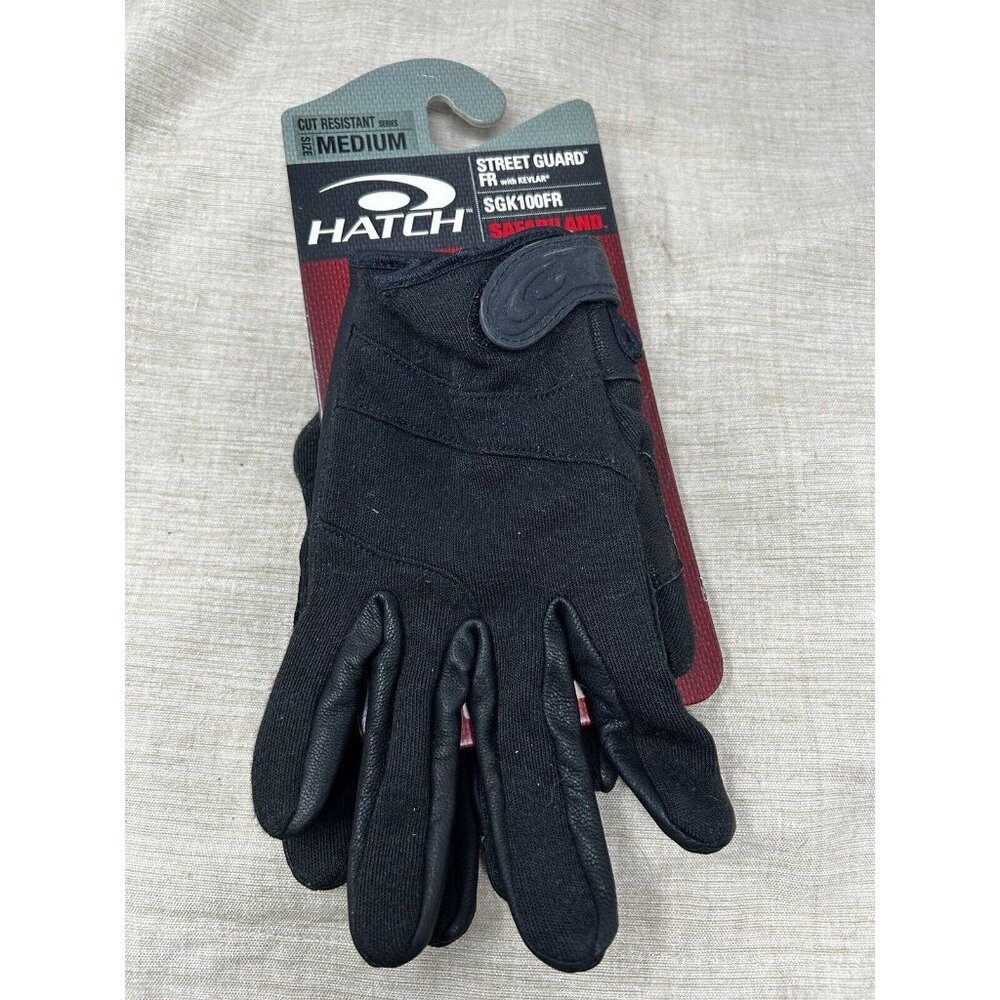 HATCH StreetGuard Tactical Duty Glove with KEVLAR, Foam Padded Size Medium